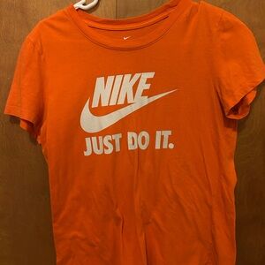 Nike Kids Vibrant Orange Tee